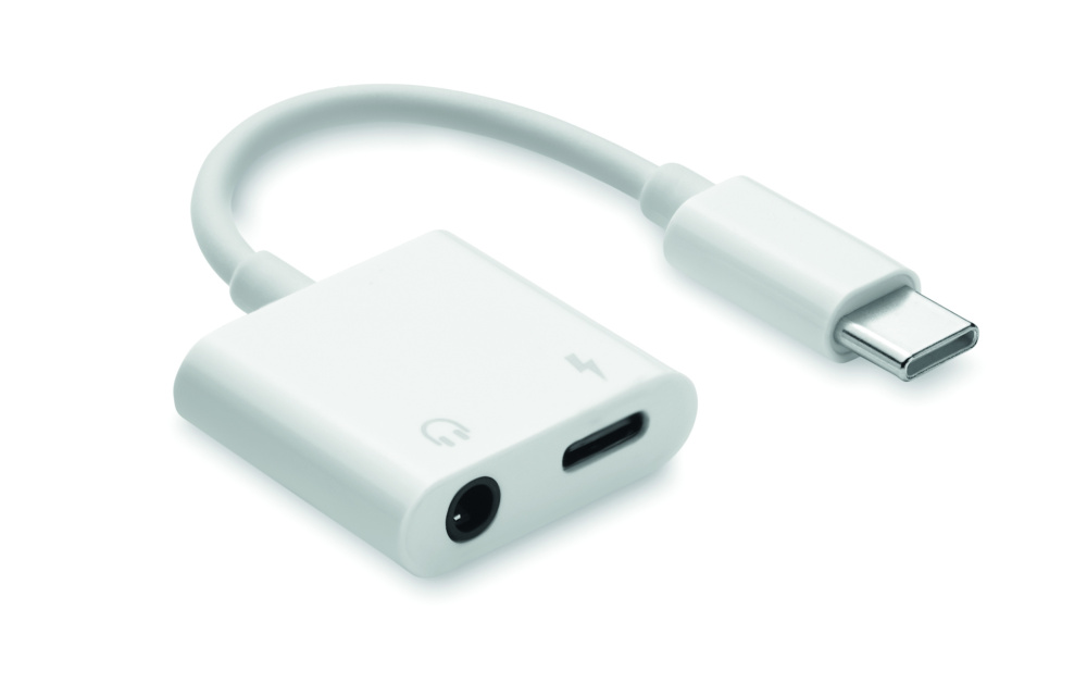 Logo trade reklaamkingi pilt: KOENET ABS-pistikupesaga helijaotur, tüüp C