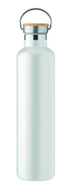 Logo trade ärikingid foto: 1L topeltseintega roostevabast terasest termospudel