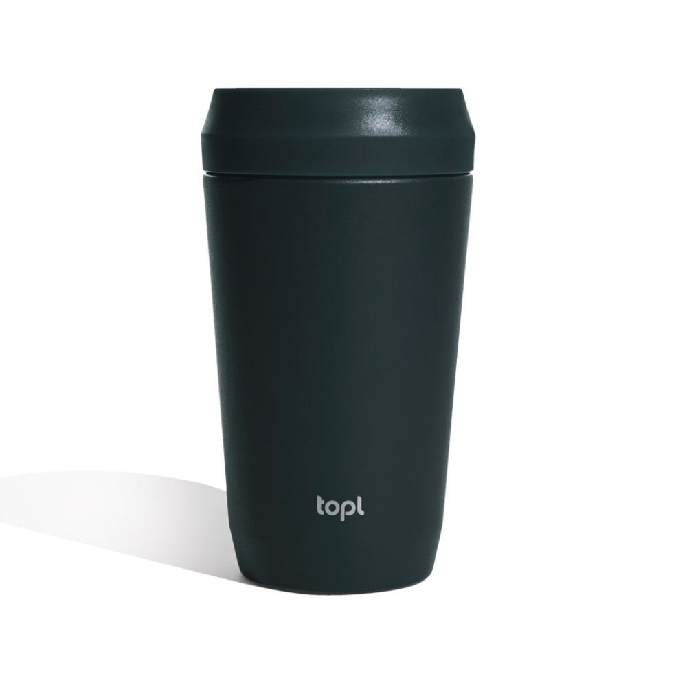 Logo trade firmakingi pilt: Topl Recycled Steel To Go Tumbler Patenteeritud 360 Kaas 354ml