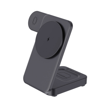 Logotrade reklaamkingituse foto: Urban Vitamin Arcadia RCS plastikust 15W 3in1 magnetiline laadija