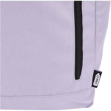 Logotrade reklaamtoote foto: Byron 15,6" GRS RPET rull-top seljakott 18L