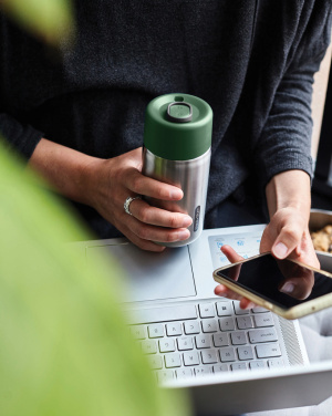 Logo trade reklaamkingituse pilt: Black+Blumi lekkekindel reisitass roostevabast terasest