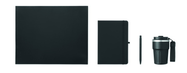 Logotrade firmakingi foto: ENGAGE 3-osaline kinkekomplekt karbis