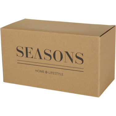 Logo trade reklaamtoote pilt: Male puidust serveerimisalus klaasist tassidega