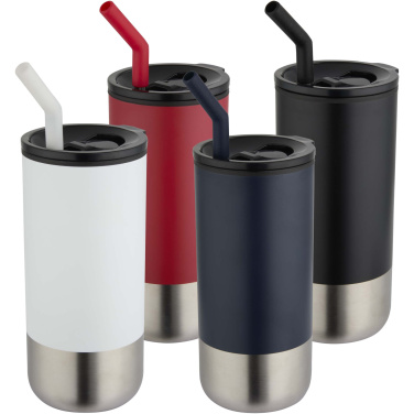 Logotrade ärikingituse foto: Graysoni 480 ml RCS termoskruus kõrrega