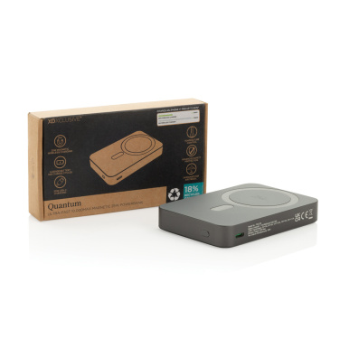 Logo trade ärikingituse pilt: Quantum RCS ülikiire 10 000 mAh magnetiline 25W akupank