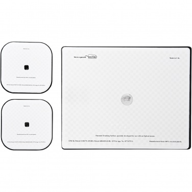 Logo trade mainoslahjat ja liikelahjat kuva: Brite-Mat®-hiirimatto- ja -lasinalussetti, yhdistelmä 3