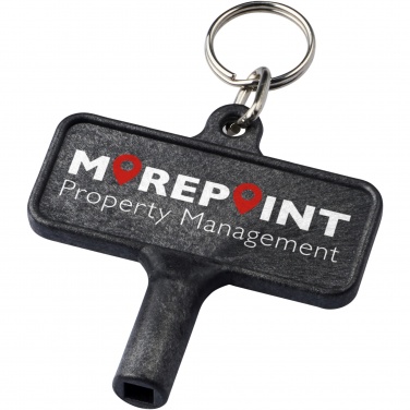 Logotrade mainoslahjat kuva: Largo-lämpöpatteriavain avaimenperässä, muovinen