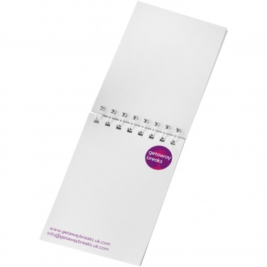 Logo trade mainoslahja ja liikelahja tuotekuva: Desk-Mate® kierremuistikirja, A7