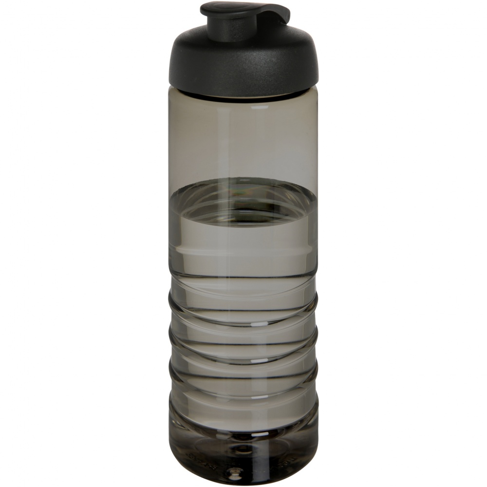 Logotrade liikelahja mainoslahja kuva: H2O Active® Eco Treble 750 ml:n juomapullo flip lid -kannella