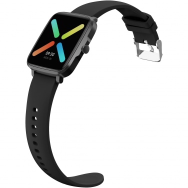 Logotrade liikelahja mainoslahja kuva: Prixton AT803 -aktiivisuusranneke värinäytöllä, lämpömittari