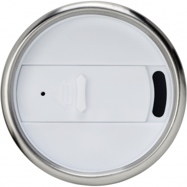 Logo trade mainoslahja kuva: Termosmuki Elwood 410 ml:n kierrätetystä ruostumattomasta teräksestä