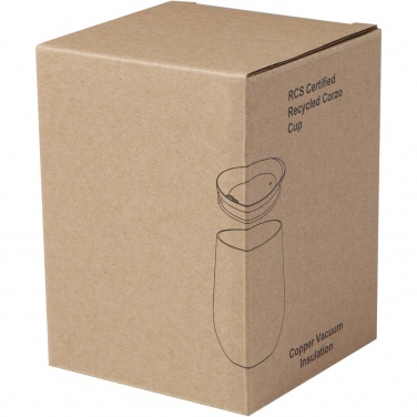 Logotrade mainoslahjat kuva: Corzo 350 ml:n RCS-sertifioitu kierrätetty teräs kuparivakuumieristetty termosmuki