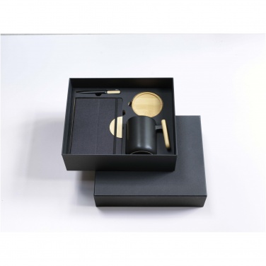 Logotrade mainoslahjat ja liikelahjat tuotekuva: Laura lahjasetti: kovakantinen muistikirja (A5) ja kuulakärkikynä