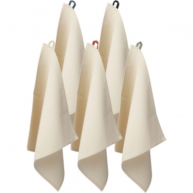 Logo trade mainoslahja ja liikelahja tuotekuva: Alora 200 g/m² kierrätetystä puuvillasta valmistettu keittiöpyyhe