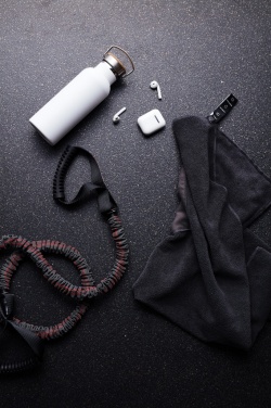 Logotrade liikelahja tuotekuva: VINGA GRS RPET active dry -käsipyyhe, pieni