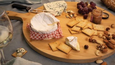 Logotrade mainostuotet kuva: Ukiyo pyöreä bambuinen tarjotin