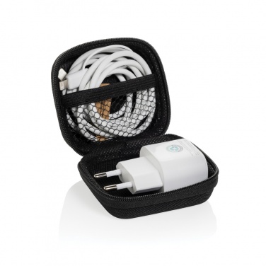 Logotrade liikelahjat kuva: Boost RCS kierrätetty PET 20W USB-C 2 kpl lataussetti