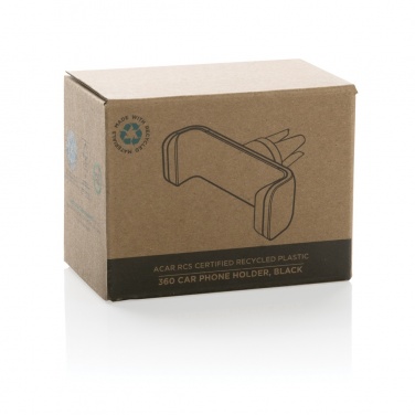 Logotrade mainostuotet kuva: Acar 360 puhelinpidike autoon RCS kierrätysmuovista