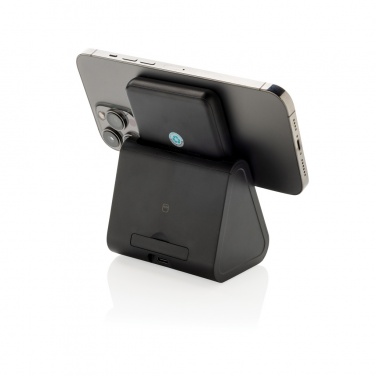 Logo trade liikelahjat mainoslahjat kuva: Powerbase 3 in 1 -laturi virtapankilla RCS kierrätysmuovia