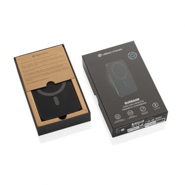 Logo trade liikelahjat mainoslahjat kuva: Urban Vitamin Burbank 3000mAh virtapankki RCS materiaaleista