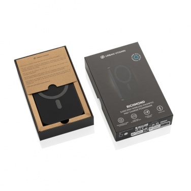 Logo trade liikelahjat mainoslahjat kuva: Urban Vitamin Richmond 5000mAh virtapankki RCS