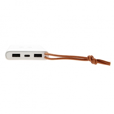 Logo trade liikelahja kuva: Aria 8000 mAh 5 W:n langaton varavirtalähde