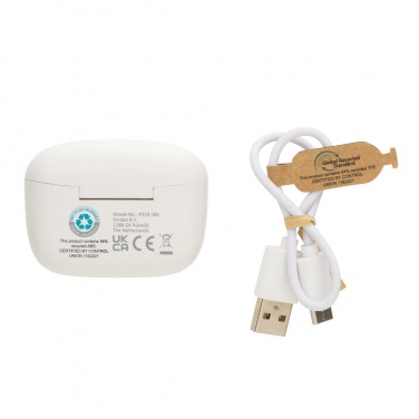 Logo trade mainoslahja ja liikelahja tuotekuva: RCS Liberty Pro langattomat kuulokkeet kierrät. muovista