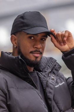 Logo trade liikelahja mainoslahja tuotekuva: Impact 5-paneelinen lippalakki kierrätetystä puuvillasta