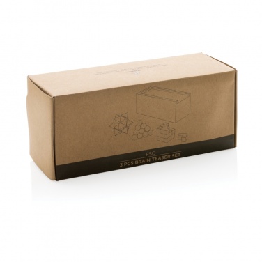 Logo trade liikelahja kuva: 3-osainen aivopelisetti