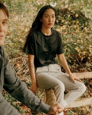 Logo trade mainoslahja kuva: Iqoniq Tikal urheilu t-paita kierrätyspolyesteristä