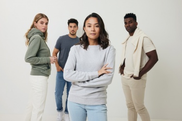 Logo trade liikelahjat tuotekuva: Iqoniq Denali värjäämätön collegepaita kier. puuvillasta