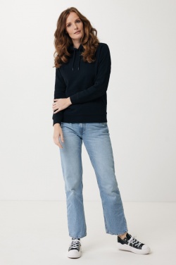 Logotrade mainostuote tuotekuva: Iqoniq Rila kevyt huppari kierrätetystä puuvillasta