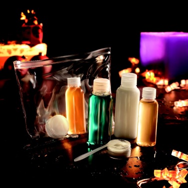 Logo trade liikelahjat mainoslahjat kuva: Lentomatkustuspussi