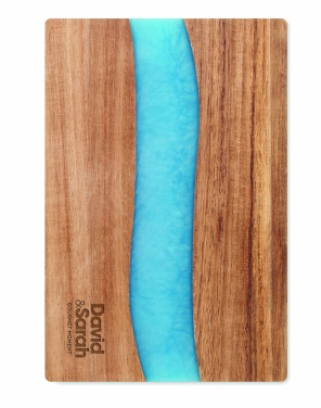 Logo trade liikelahja kuva: Leikkuulauta akaasiapuuta