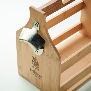 Logotrade mainoslahja tuotekuva: Olutlaatikko bambua