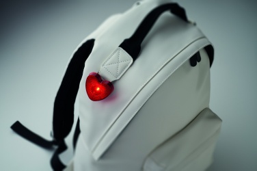 Logo trade liikelahja mainoslahja tuotekuva: Sydän heijastinvalo