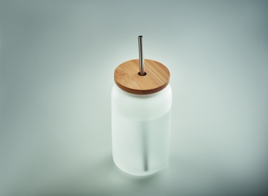 Logotrade mainostuote tuotekuva: Lasipurkki 400 ml