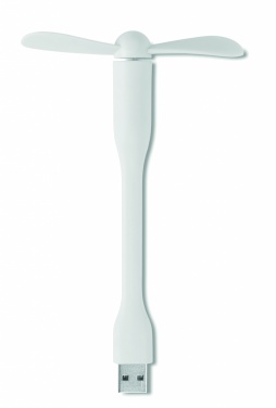 Logotrade liikelahja tuotekuva: USB tuuletin PVC