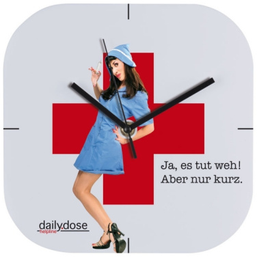 Logo trade mainoslahja ja liikelahja tuotekuva: Seinäkello, jossa koko kellotaulu BEL AIR