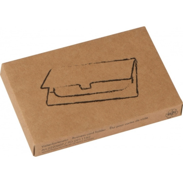 Logotrade mainostuote tuotekuva: Metallinen käyntikorttiteline CORNWALL