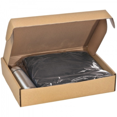 Logotrade liikelahjat kuva: Setti fleecepeitolla ja lämpöpullolla LIVERPOOL