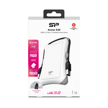 Logotrade mainoslahja tuotekuva: Hard Disc Silicon Power Armor A30 2TB