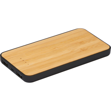 Logo trade mainostuote kuva: Langaton laturi ja virtalähde 8000 mAh MILAN