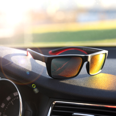 Logotrade liikelahjat kuva: Aurinkolasit IRAVADI Schwarzwolf