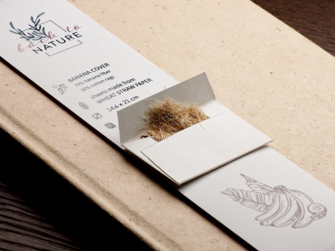 Logo trade mainoslahja kuva: Kierrätetty banaani muistikirja 209734200