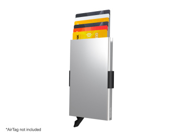 Logotrade liikelahja tuotekuva: RFID-luottokorttikotelo, jossa on pidike AirTagille 2163108