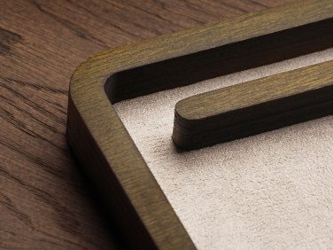 Logo trade mainoslahjat tuotekuva: Puinen työpöydän järjestäjä 1818121