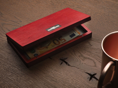 Logotrade mainoslahjat ja liikelahjat tuotekuva: Puinen setelilaatikko 1816121