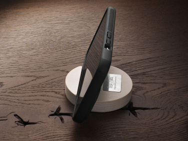 Logo trade mainoslahja ja liikelahja tuotekuva: Puinen puhelinteline 1833121